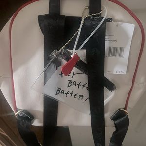 Brand new with tags Betsey Johnson backpack purse